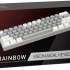 Клавиатура Redragon Fizz,  USB, белый серый [72602]